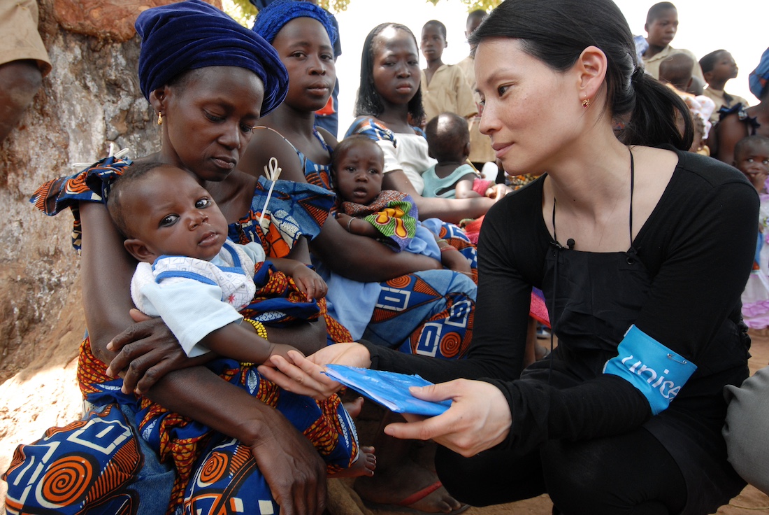 Lucy Liu UNICEF Ambassador